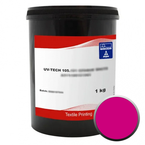 Краска Розовая UV TECH PINK 105343-001