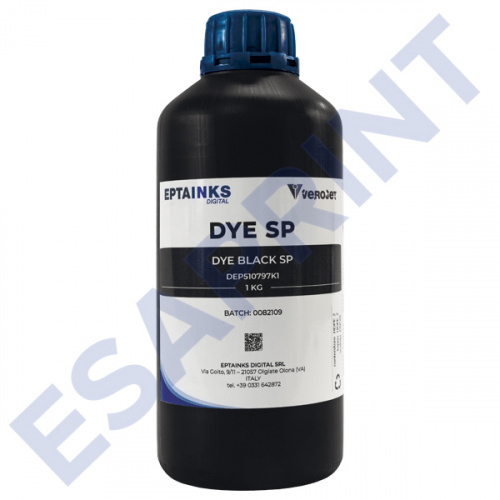 Чернила для печати на пленках для фотовывода EPTAINKS Verojet DYE BLACK SP черная. DEP510797K1
