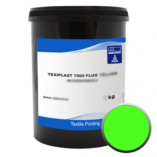 Краска TEXIPLAST FLUO PLUS PF зеленая флуо. M165809-005
