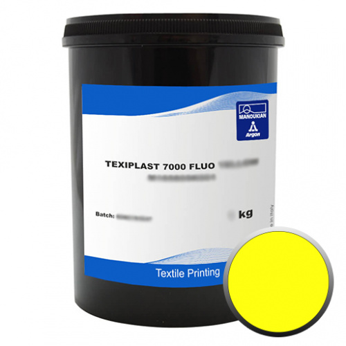 Краска TEXIPLAST FLUO PLUS PF желтая флуо. M165805-005
