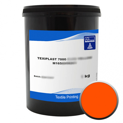 Краска TEXIPLAST 7000 OP ARANCIO оранжевая M165833-005